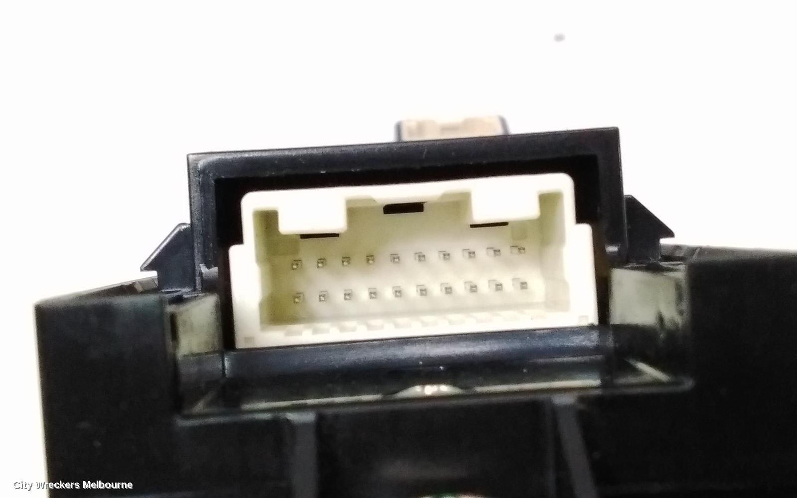 TOYOTA KLUGER PWR DR WIND SWITCH, XU70 SERIES, RH FRONT (MASTER SWITCH), BLACK EDGE TYPE, 03/2021 ONWARDS