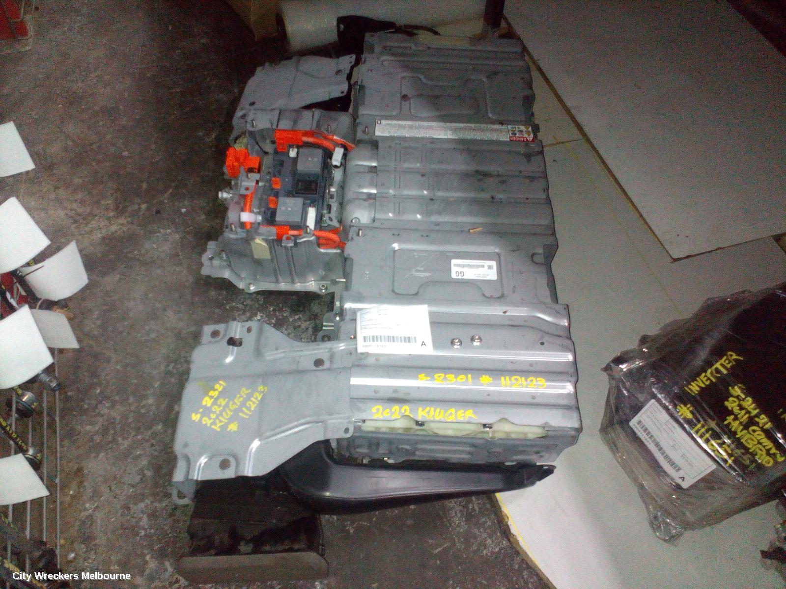 TOYOTA KLUGER BATTERY, XU70 SERIES, 03/2021 ONWARDS