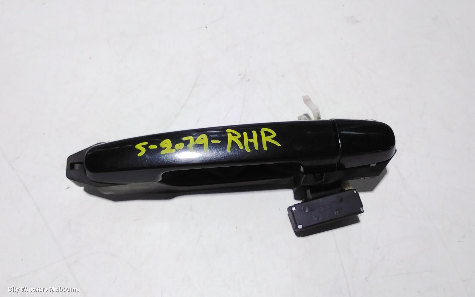 TOYOTA COROLLA DOOR HANDLE, OUTER, RH REAR, ZZE122, 12/2001 - 06/2007