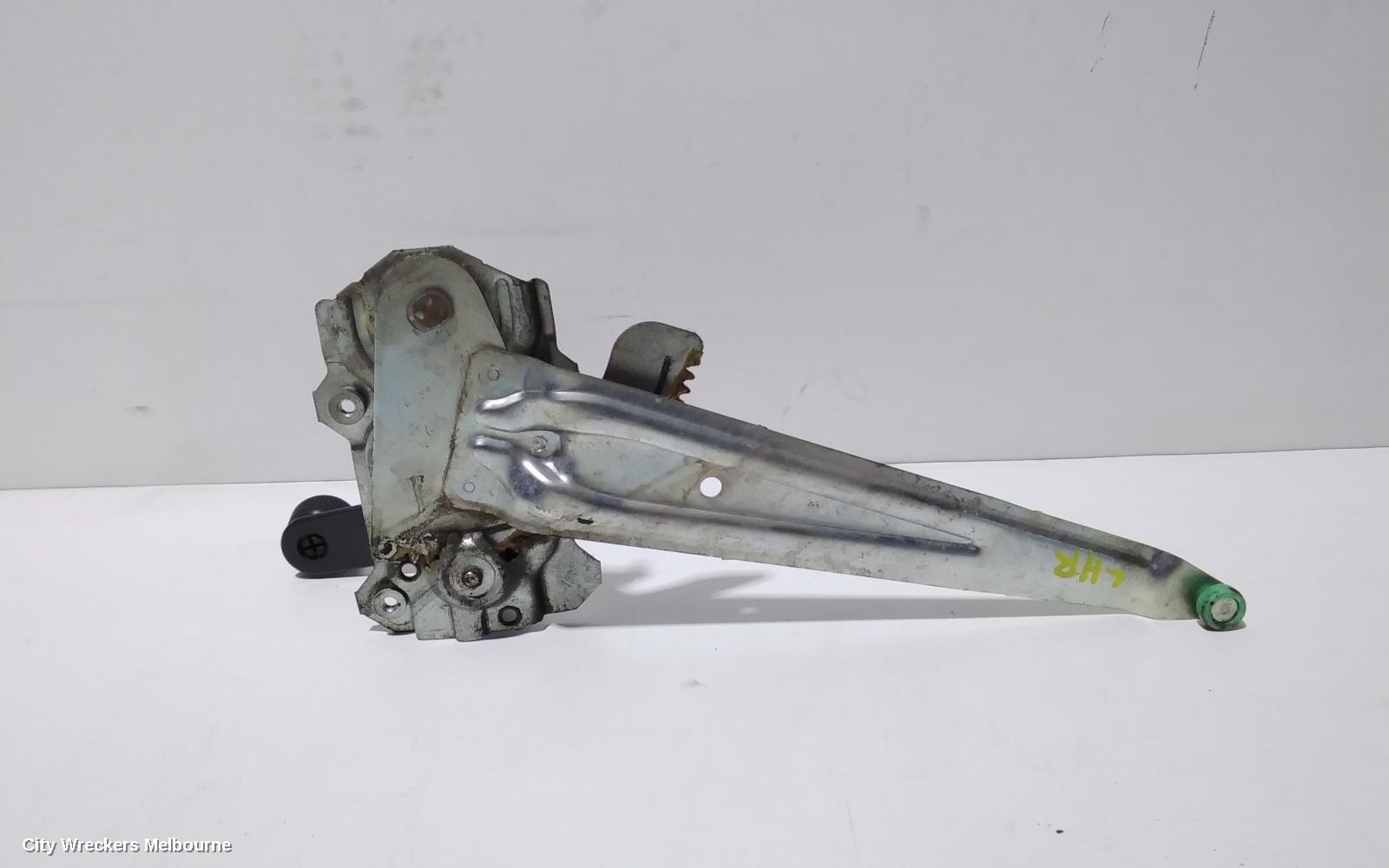 TOYOTA COROLLA LEFT REAR WND REG/MOTOR, ZZE122, MANUAL, 12/2001 - 06/2007