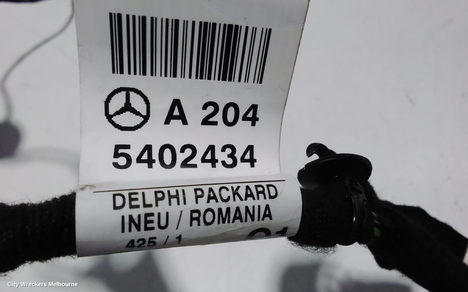 MERCEDES C CLASS WIRE HARNESS, W204, 2007-01/2015