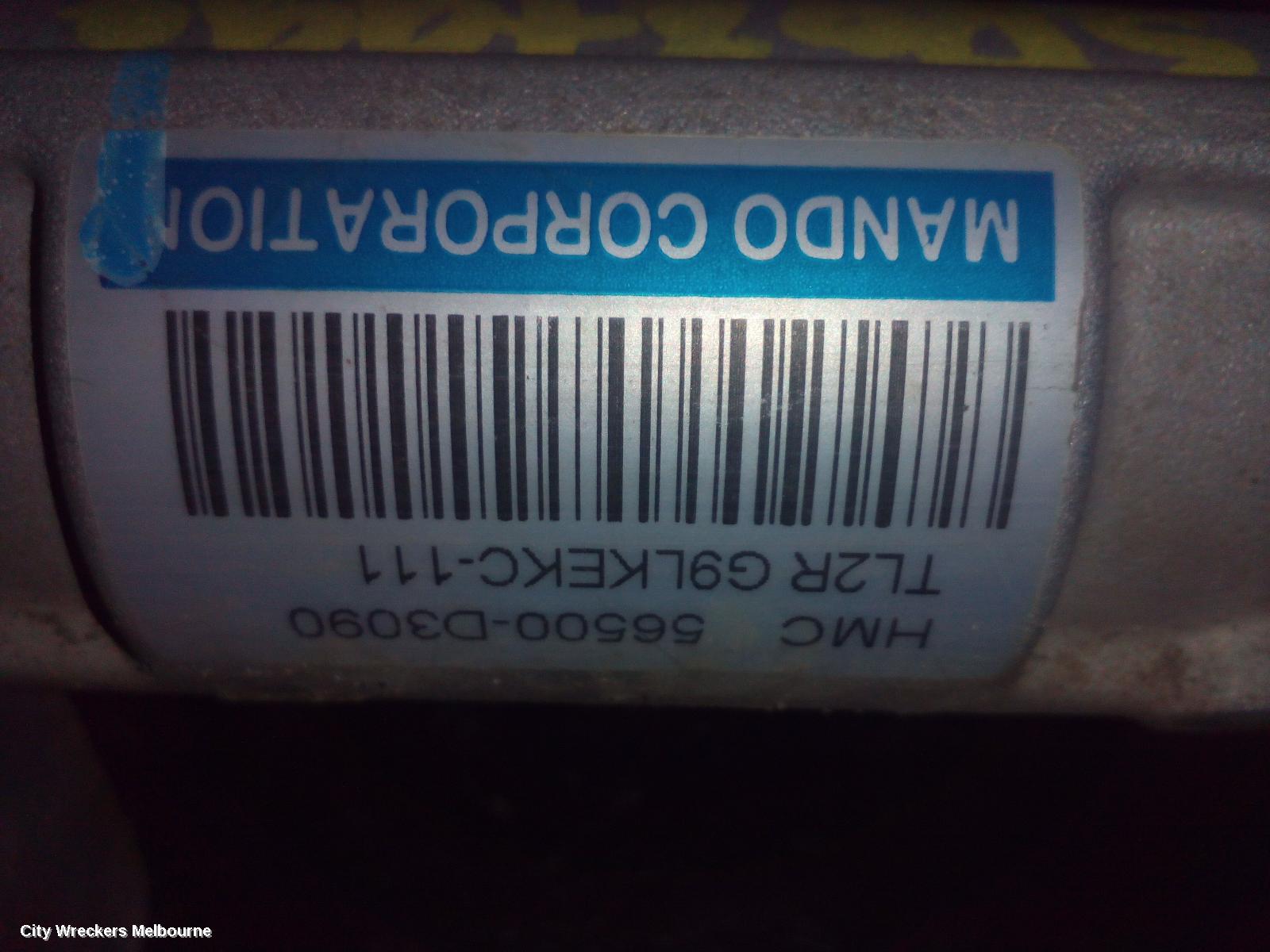 KIA SPORTAGE STEERING BOX/RACK, ELECTRIC, FWD, PETROL, 2.0, 6 SPEED, QL, 10/2015 - 08/2021