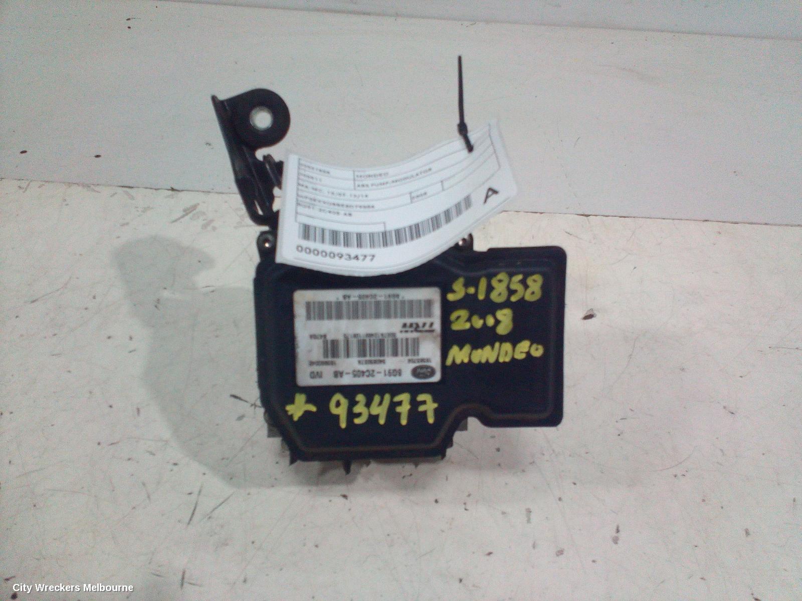 FORD MONDEO ABS PUMP/MODULATOR, MA-MC, 10/2007 - 12/2014