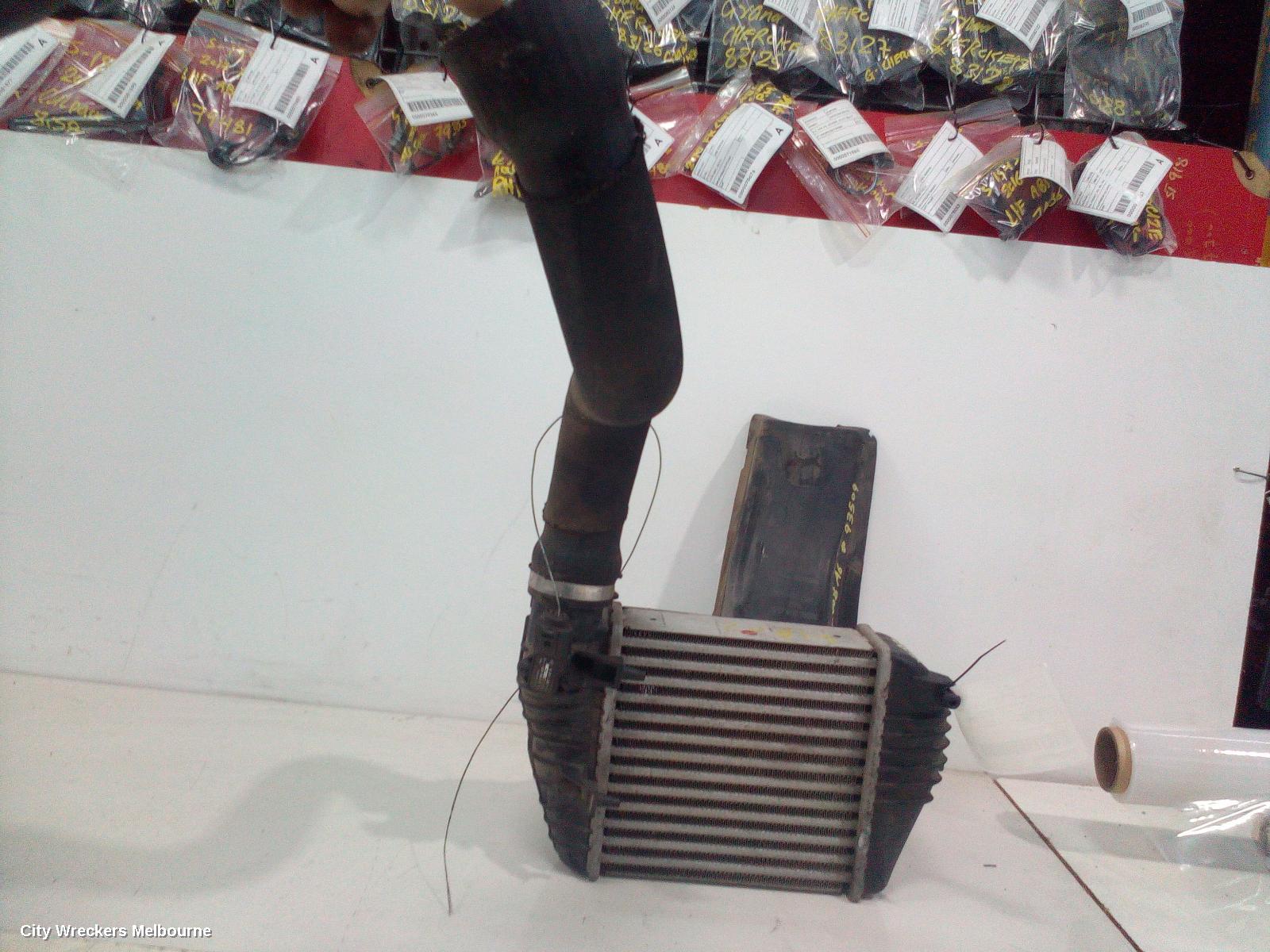 AUDI A6 INTERCOOLER, PETROL, 2.0, BPJ CODE, C6/4F, 09/2006 - 06/2011