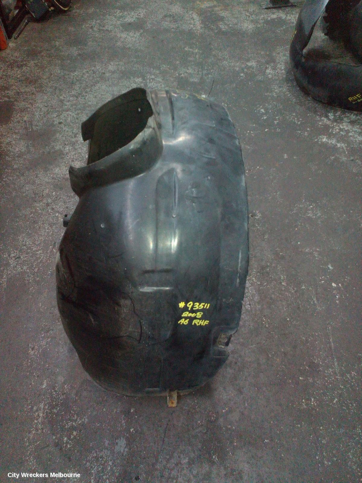 AUDI A6 RIGHT GUARD LINER, C6/4F, A6, 10/2008 - 06/2011