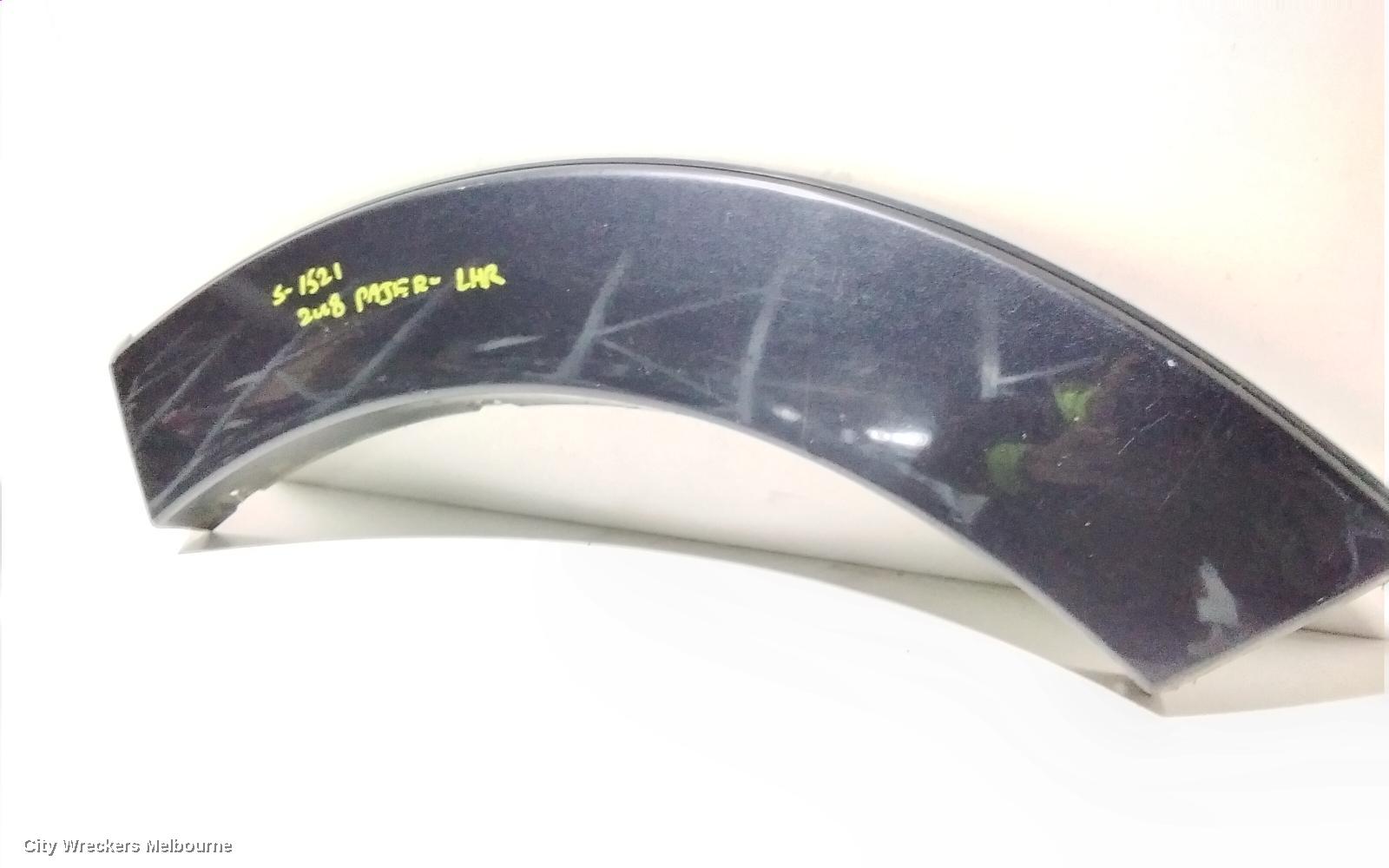 MITSUBISHI PAJERO WHEEL ARCH FLARE, LH REAR, NS-NW, 11/2006 ONWARDS