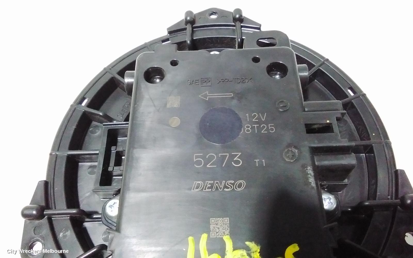 MAZDA CX9 HEATER FAN MOTOR, FRONT, TC, 07/2016 ONWARDS