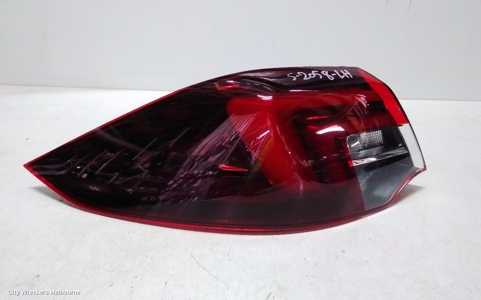 HOLDEN COMMODORE LEFT TAILLIGHT, ZB, HATCH, NON LED TYPE, 10/2017 - 12/2020