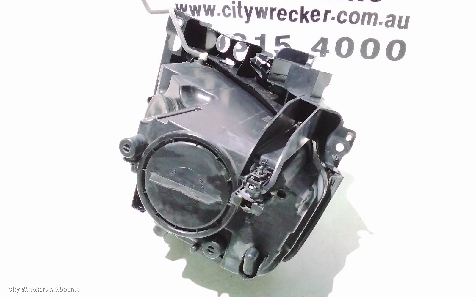 AUDI A3 LEFT HEADLAMP, A3, 8P, HALOGEN TYPE, 07/2008 - 04/2013