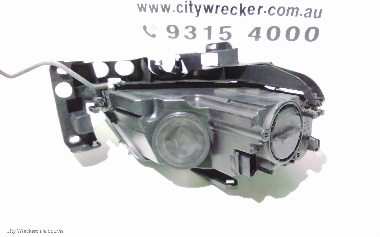 AUDI A3 LEFT HEADLAMP, A3, 8P, HALOGEN TYPE, 07/2008 - 04/2013