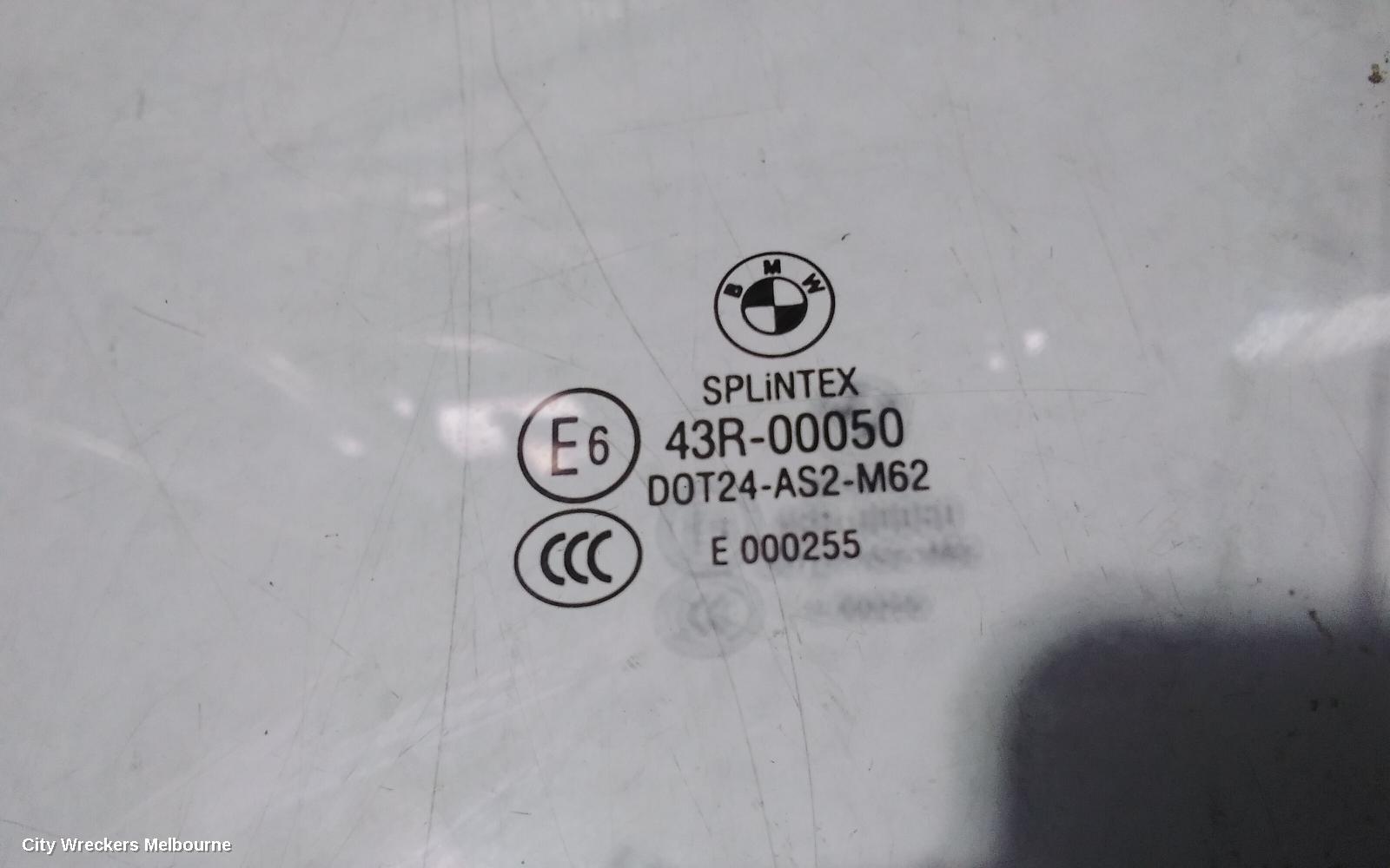 BMW 5 SERIES LEFT FRONT DOOR WINDOW, E60, 10/2003 - 04/2010