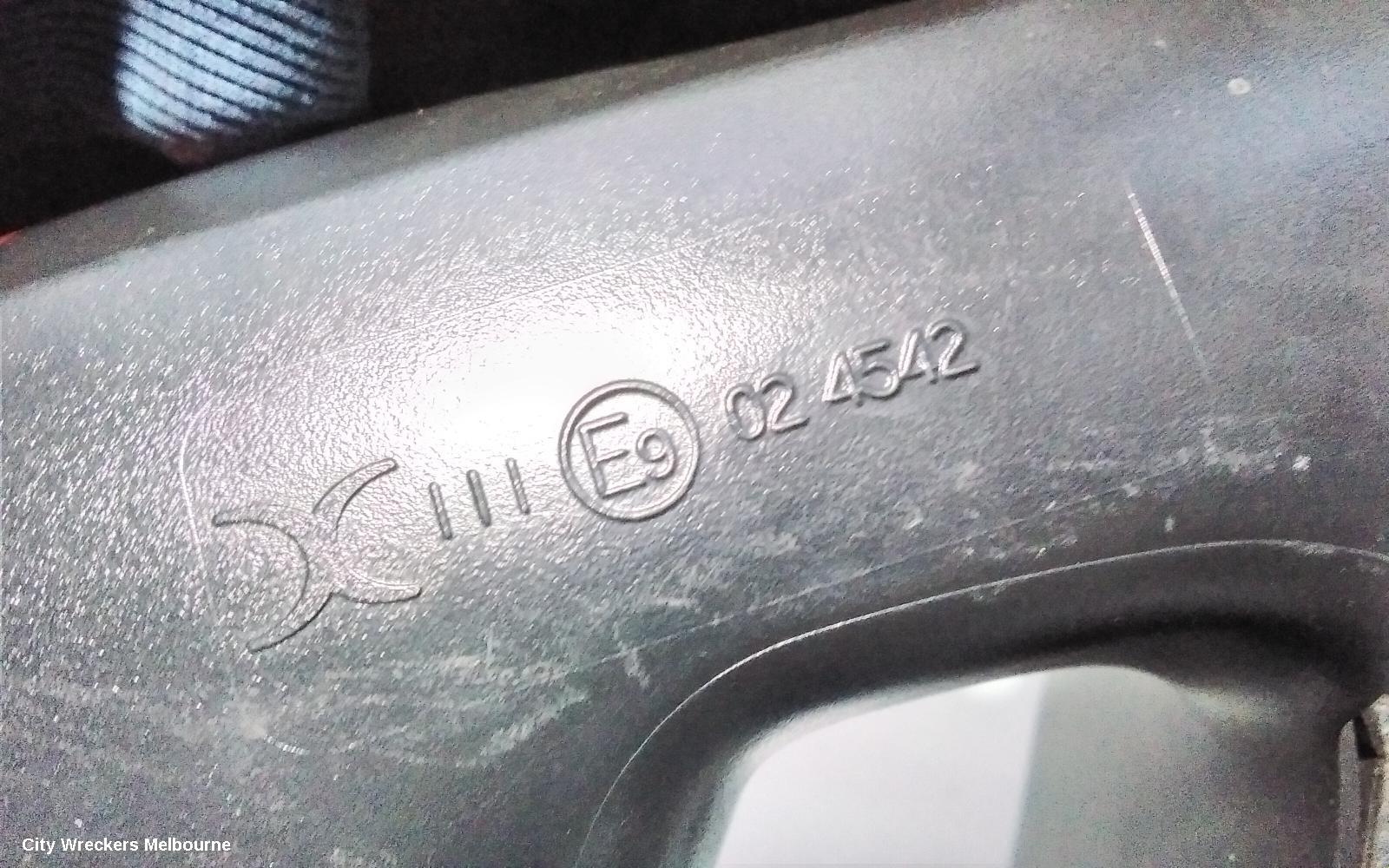 VOLKSWAGEN POLO RIGHT DOOR MIRROR, 6R, HEATED TYPE, 05/2010 - 05/2014