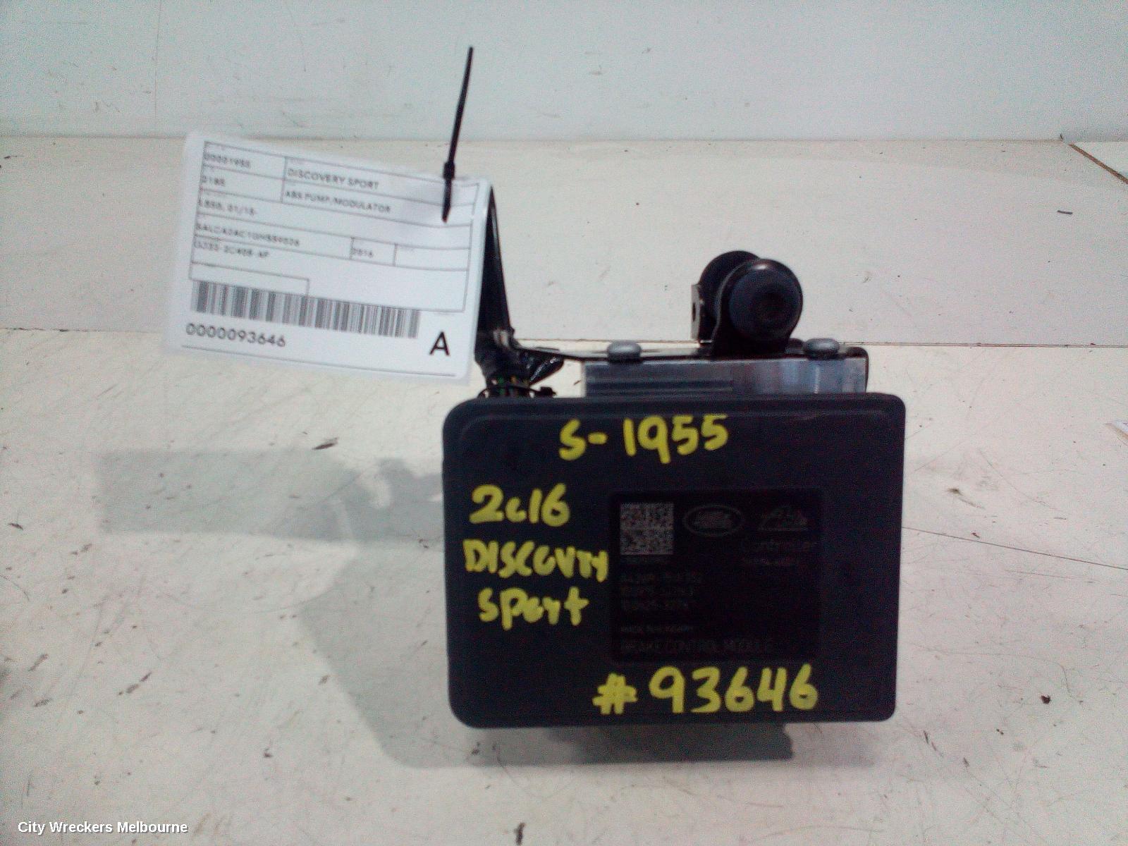 LAND ROVER DISCOVERY SPORT ABS PUMP/MODULATOR, L550, 01/2015 ONWARDS