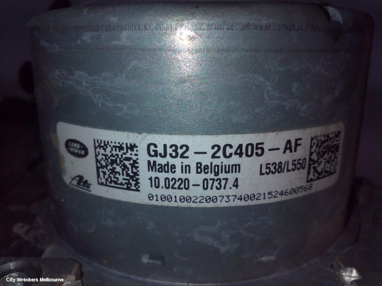 LAND ROVER DISCOVERY SPORT ABS PUMP/MODULATOR, L550, 01/2015 ONWARDS