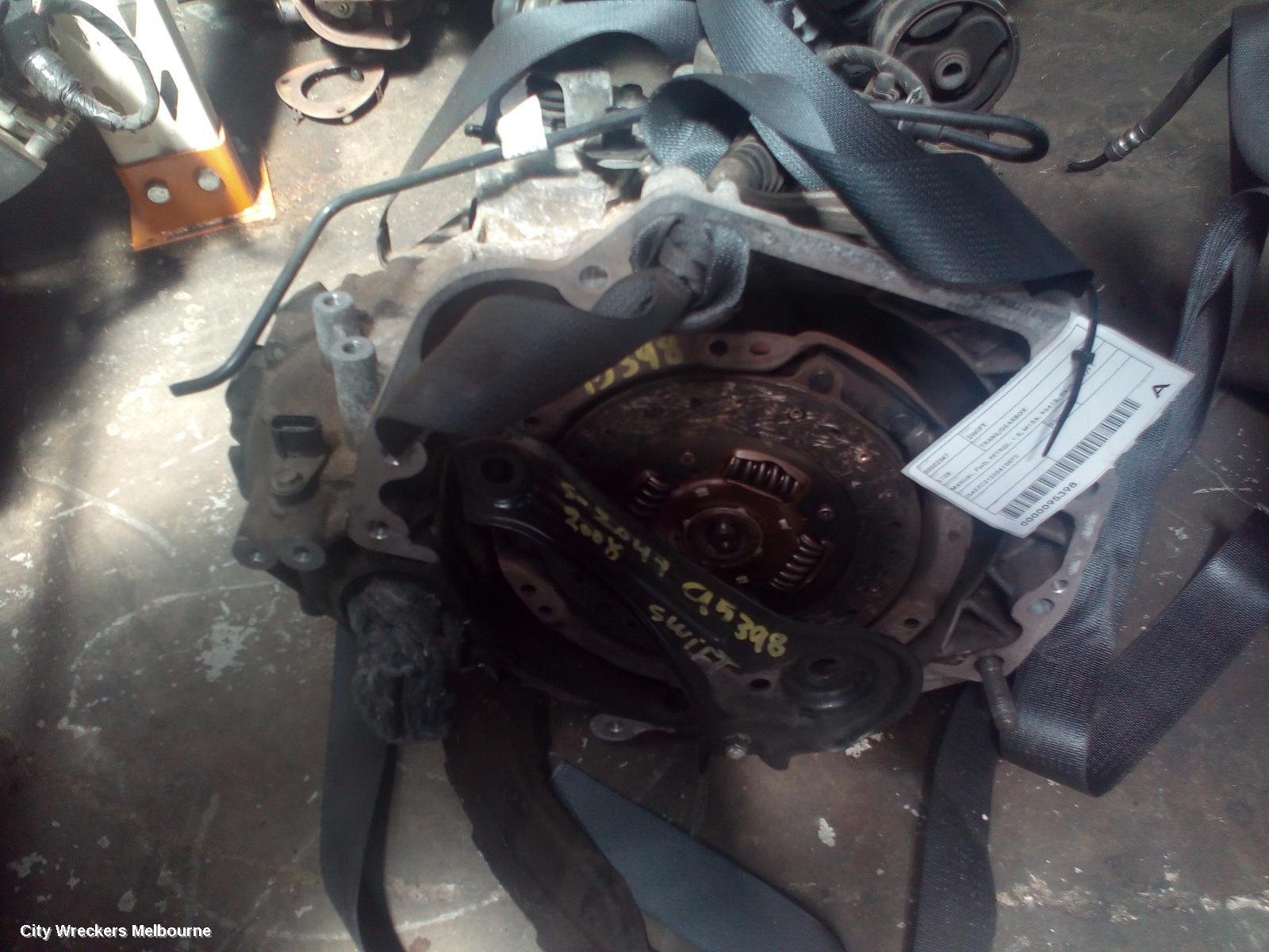 SUZUKI SWIFT TRANS/GEARBOX, MANUAL, FWD, PETROL, 1.5, M15A, RS415, 09/2004 - 02/2011