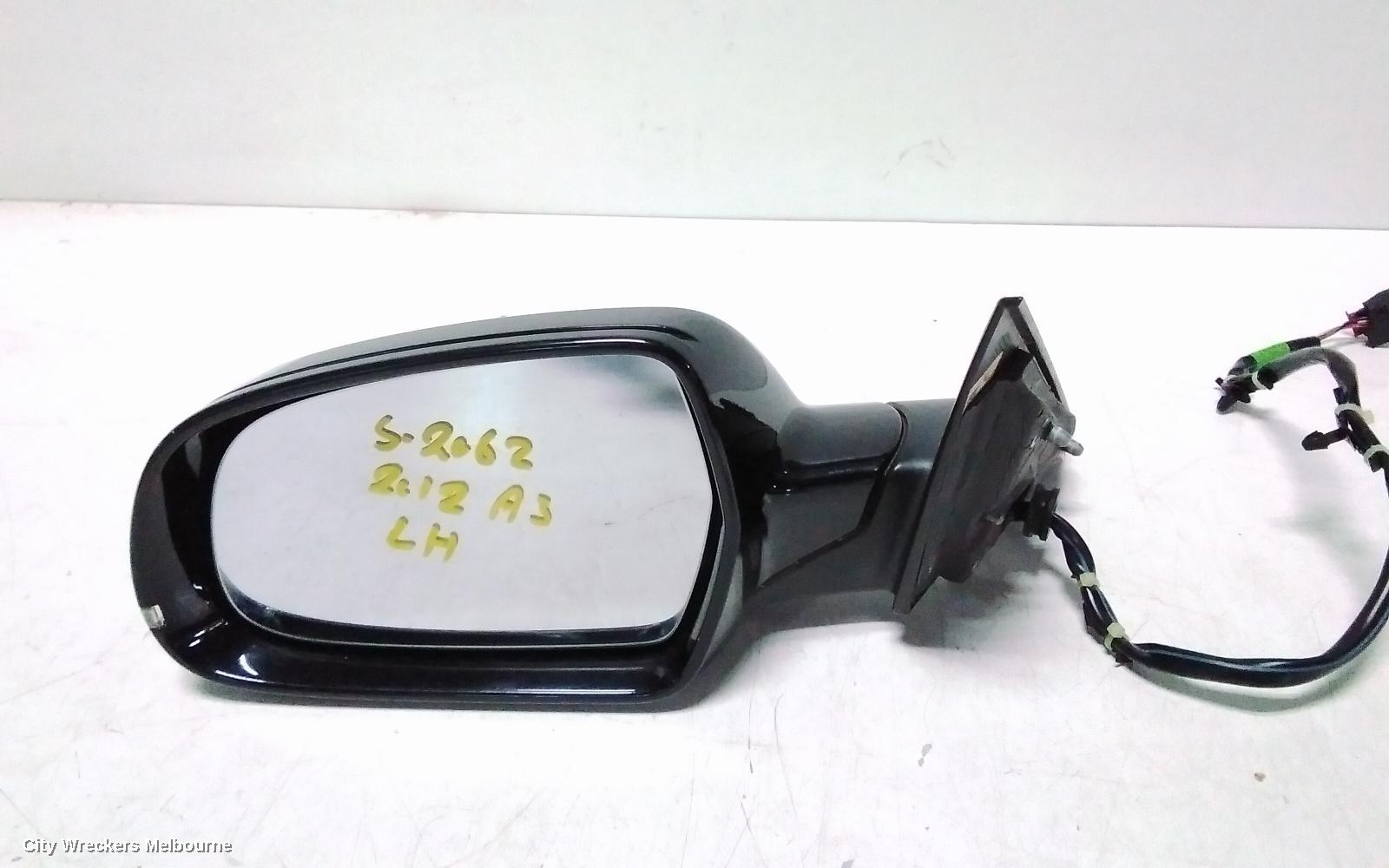 AUDI A3 LEFT DOOR MIRROR, A3, 8P, CABRIO, NON FOLDING TYPE, 05/2010 - 04/2013