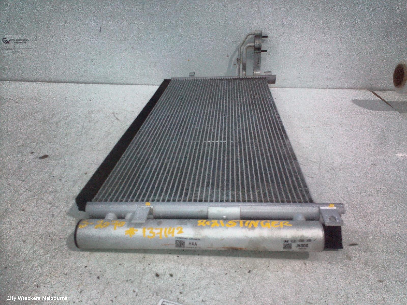 KIA STINGER A/C CONDENSER, CK, 06/2017 ONWARDS
