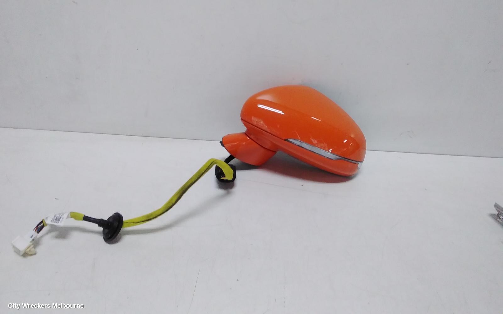 KIA STINGER LEFT DOOR MIRROR, CK, 200S/200SI/RAFA SE, COLOUR CODED, NON ELECTROCHROMIC TYPE, 06/2017 ONWARDS