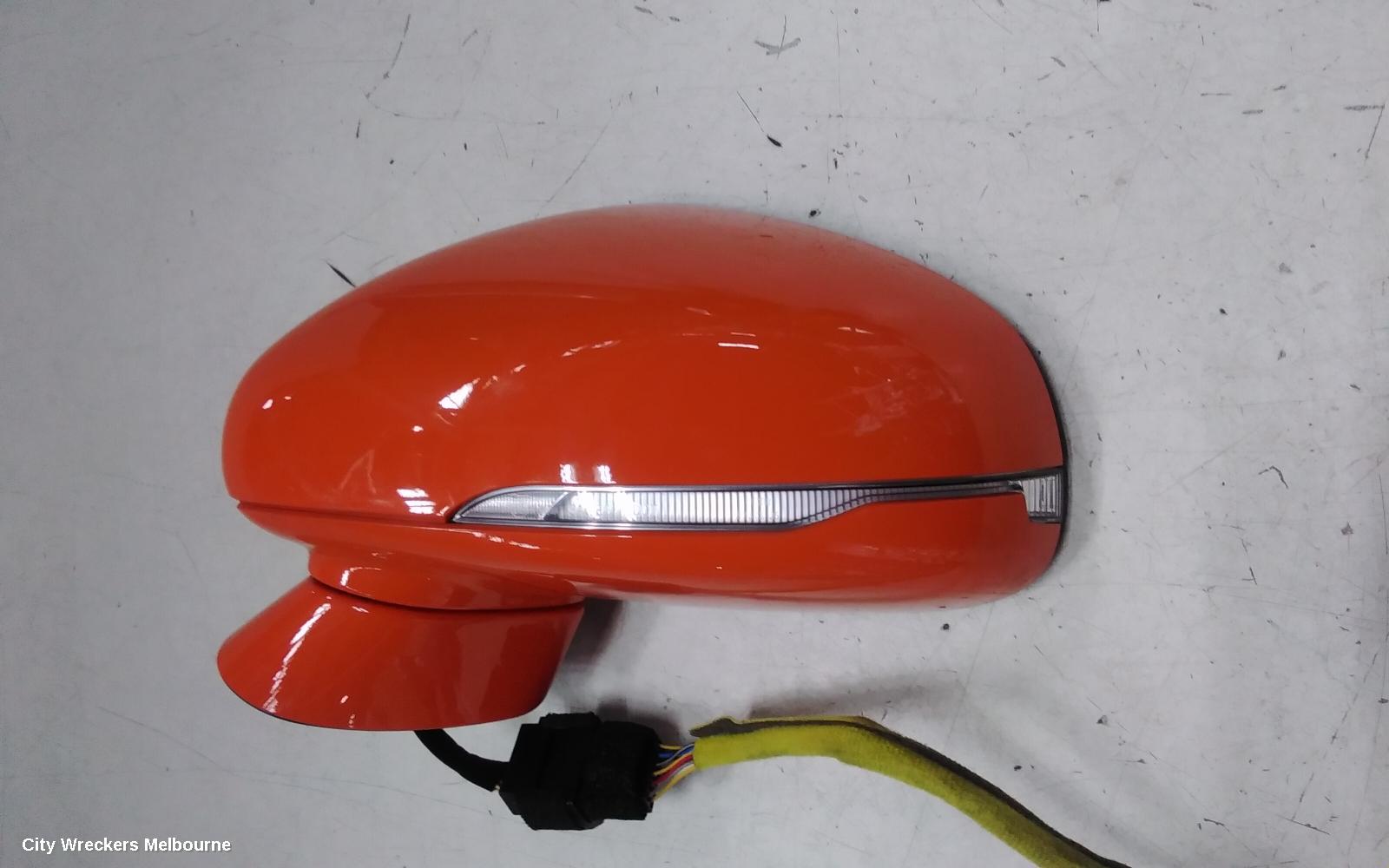 KIA STINGER LEFT DOOR MIRROR, CK, 200S/200SI/RAFA SE, COLOUR CODED, NON ELECTROCHROMIC TYPE, 06/2017 ONWARDS
