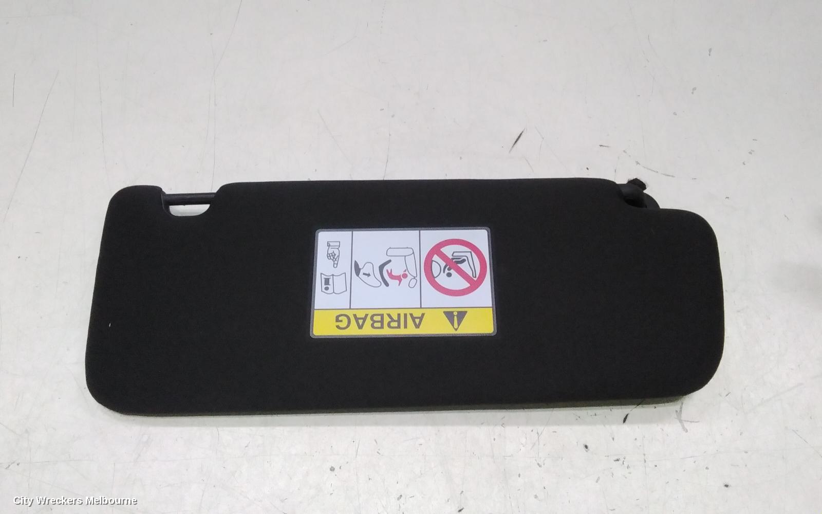 KIA STINGER SUNVISOR, CK, LH SIDE, 06/2017 ONWARDS