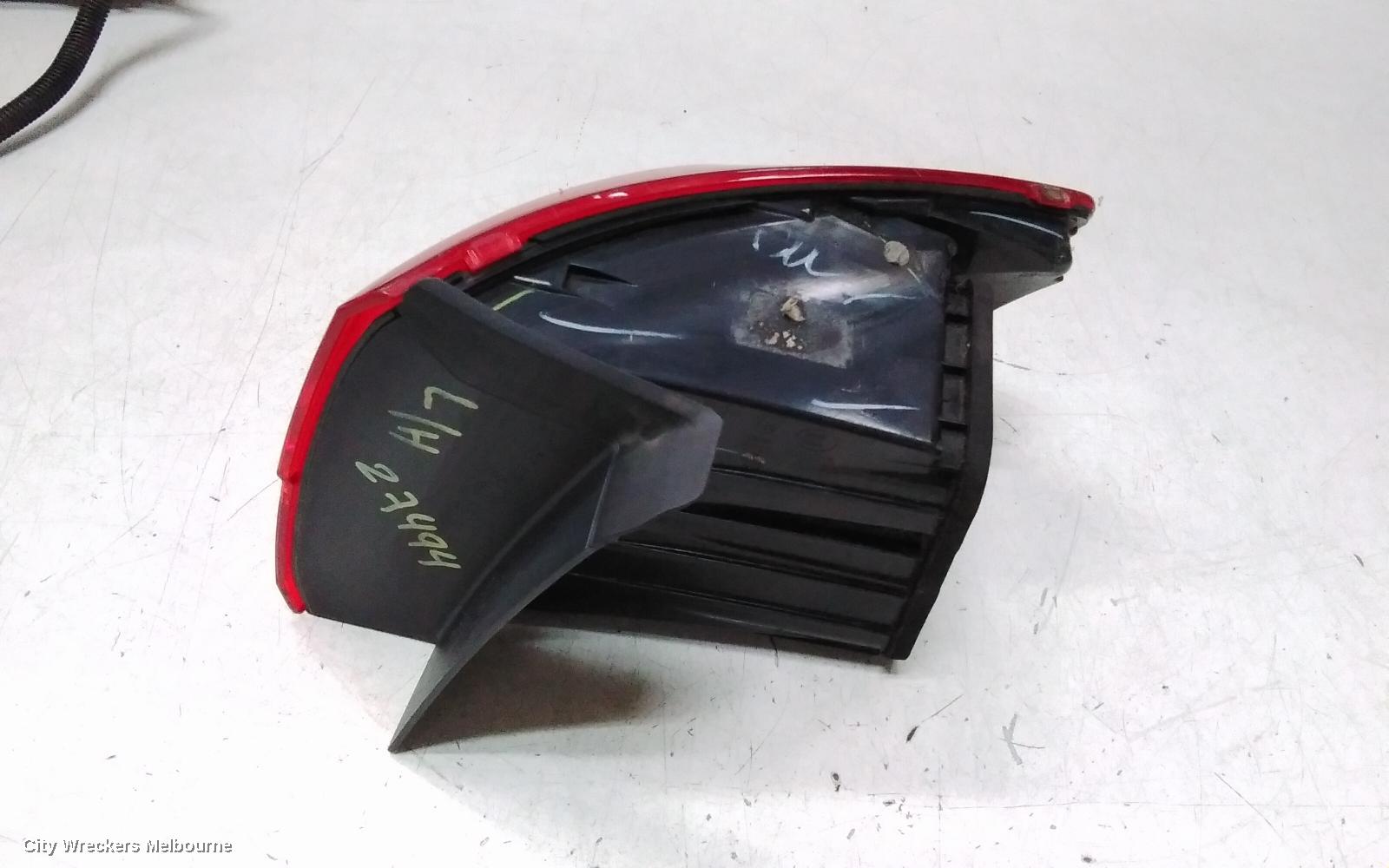 VOLKSWAGEN JETTA LEFT TAILLIGHT, 1B, DARKENED TYPE, 11/2014 - 12/2017