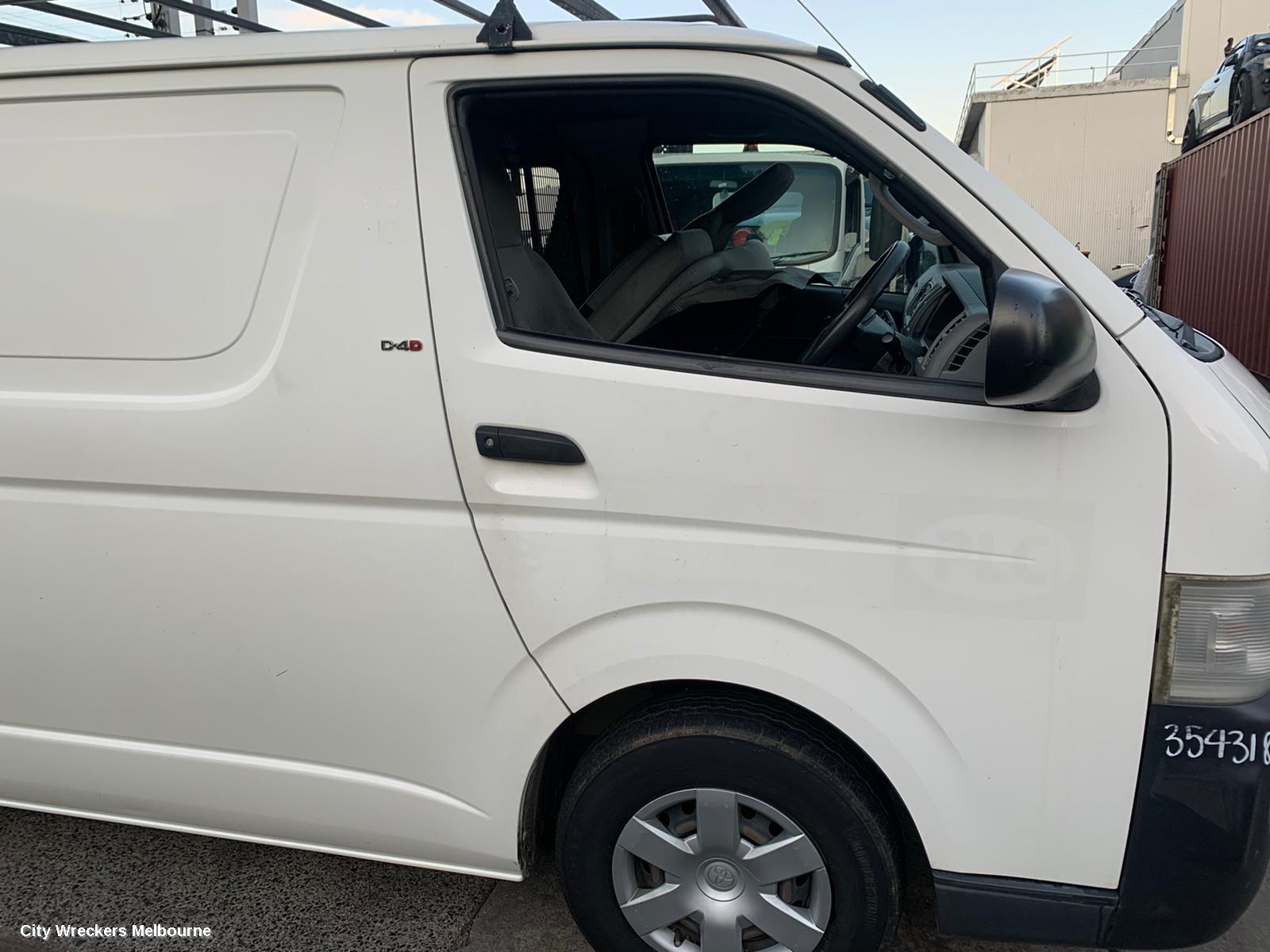 TOYOTA HIACE DOOR/BOOT/GATE LOCK, LEFT FRONT DOOR LOCK, TRH/KDH, 03/2005 - 04/2019