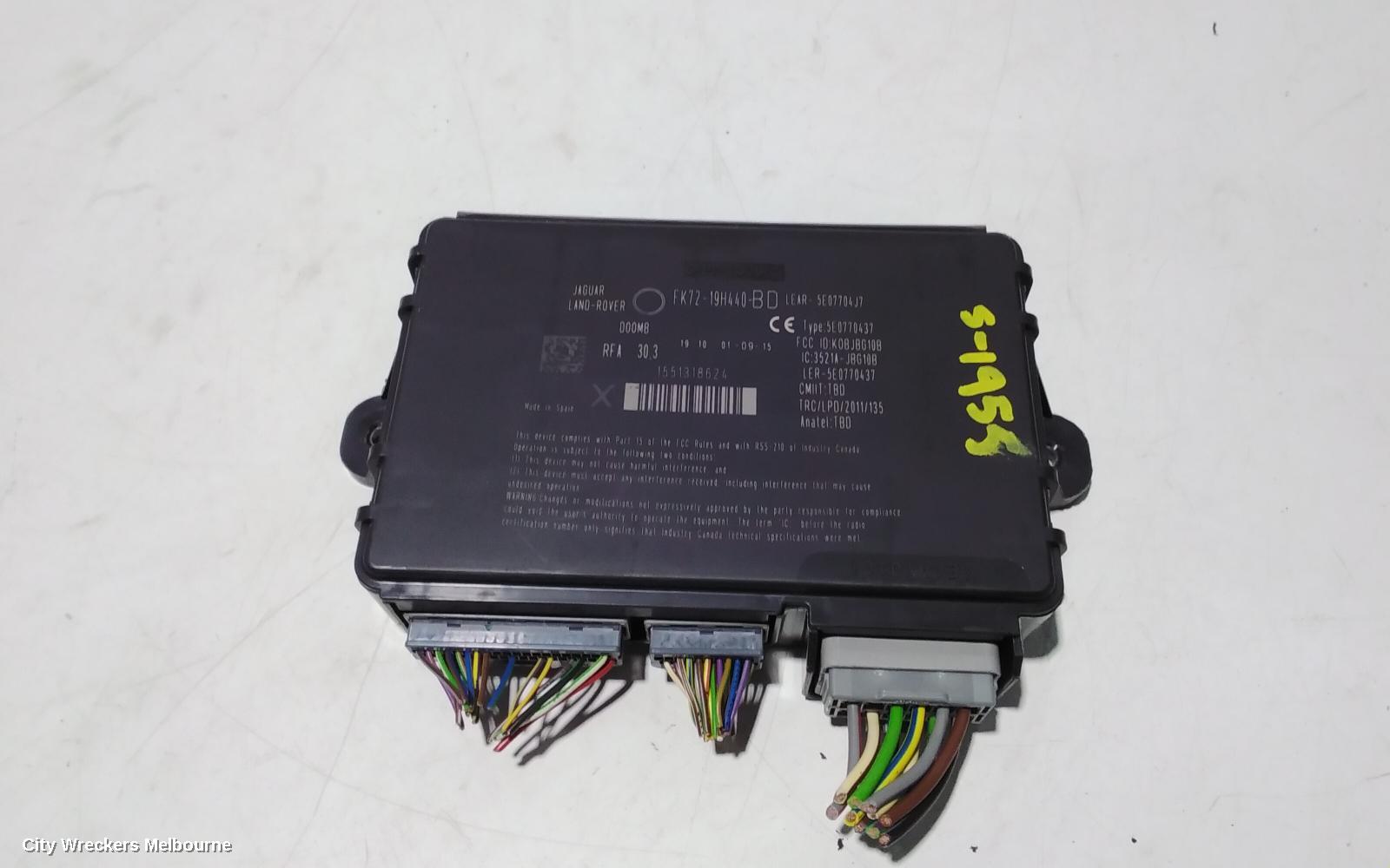 LAND ROVER DISCOVERY SPORT, L550, 01/2015 ONWARDS, MODULE KEYLESS VEHICLE WITH PART NUMBER FK7219H440BD : 93702