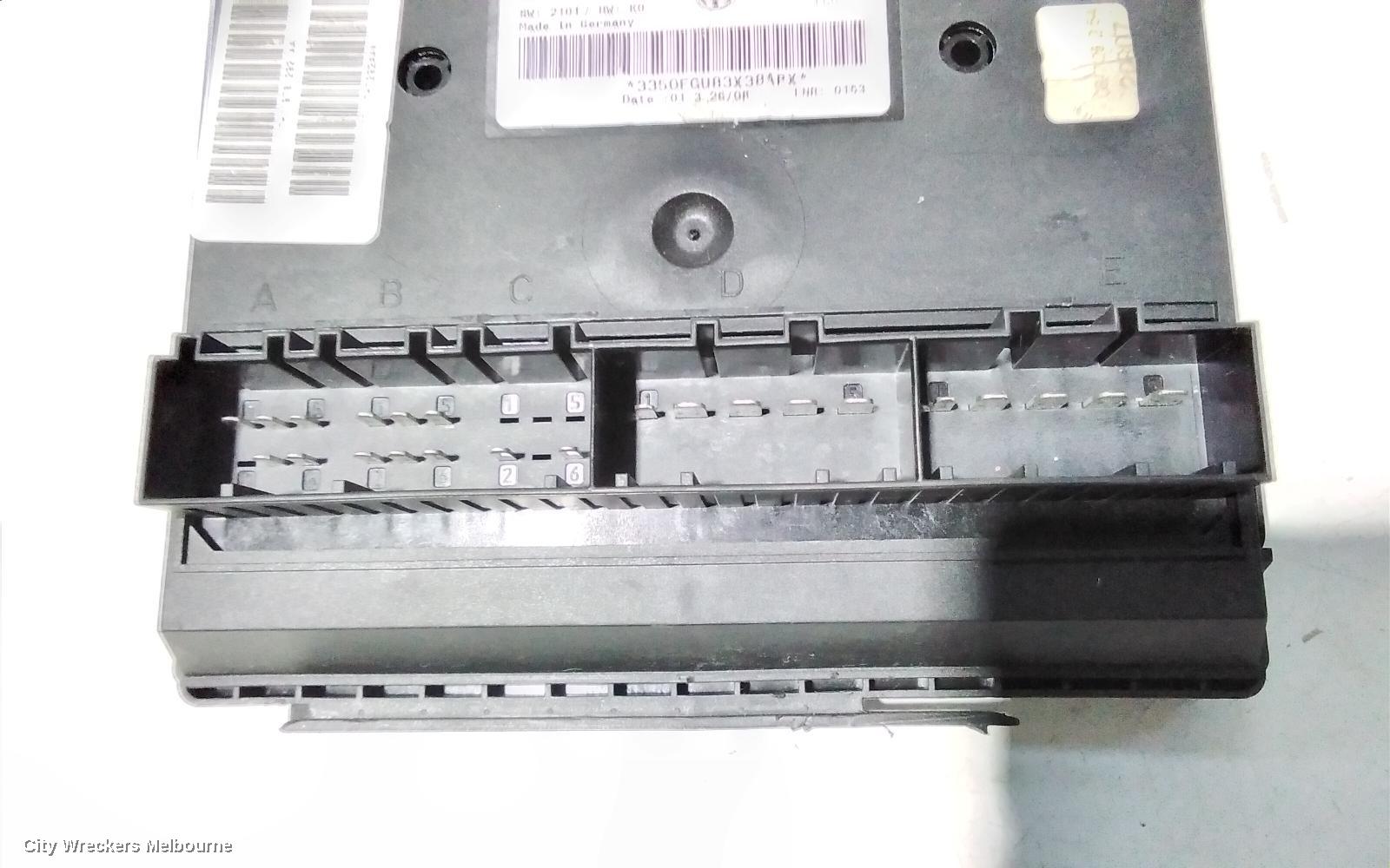 VOLKSWAGEN TRANSPORTER ECU, BCM, P/N 7H0937049AE, T5, 08/2004 - 02/2010