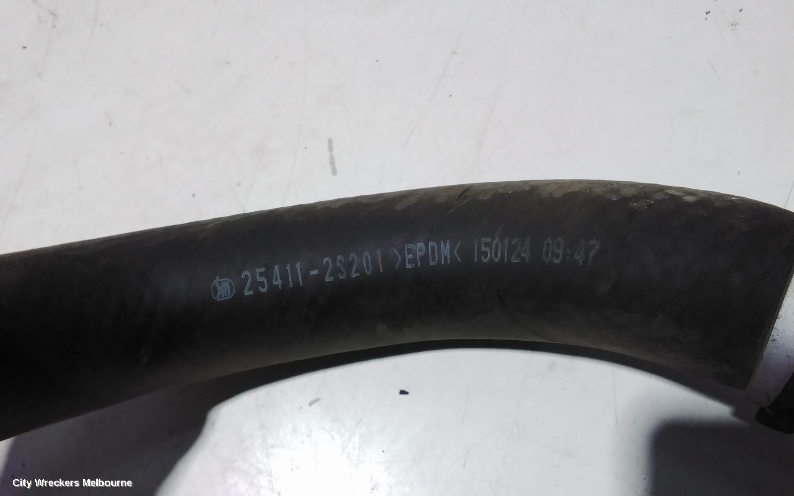 HYUNDAI IX35 WATER PIPES/OUTLETS, LM SERIES 11/2009 - 01/2016
