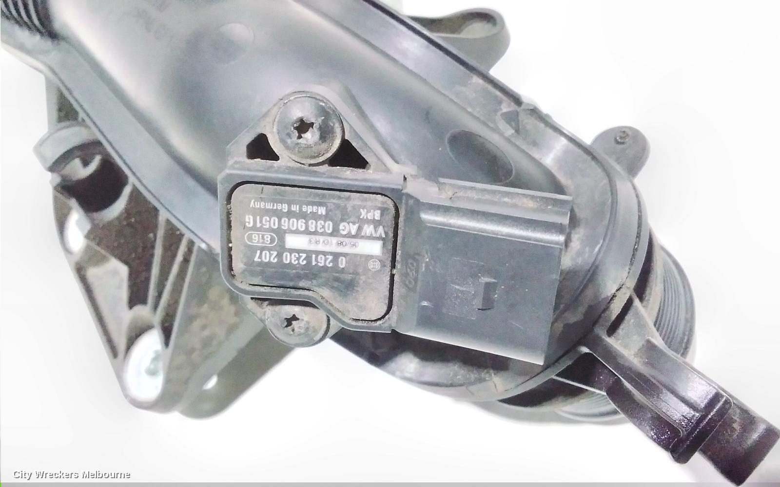 AUDI A4, B8 8K, 04/2008 - 06/2012, LH TURBO HOSE: 93753