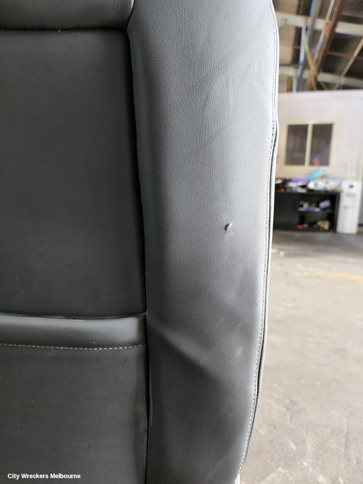 HOLDEN COMMODORE FRONT SEAT, LH FRONT, VF, SEDAN/WAGON, LEATHER (KENETIC SUEDE/SPORTEC), BLACK, SS/SV6, 05/2013 - 12/2017