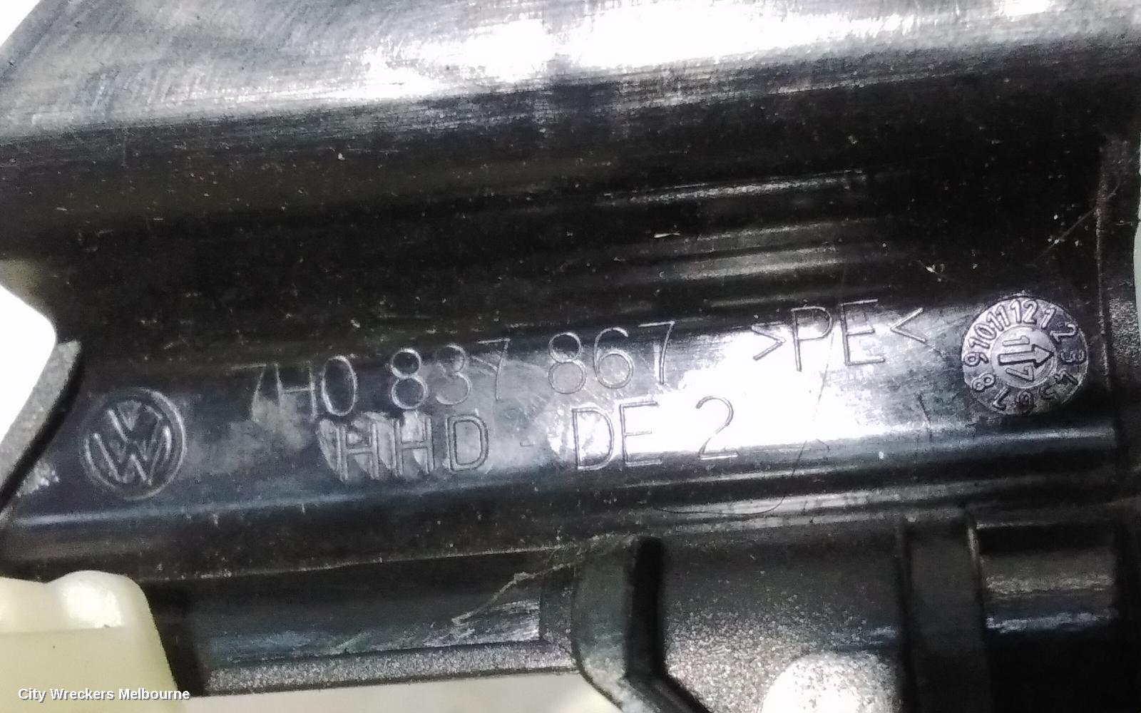 VOLKSWAGEN TRANSPORTER DOOR/BOOT/GATE LOCK, LEFT FRONT DOOR LOCK, T6, 07/2015 ONWARDS