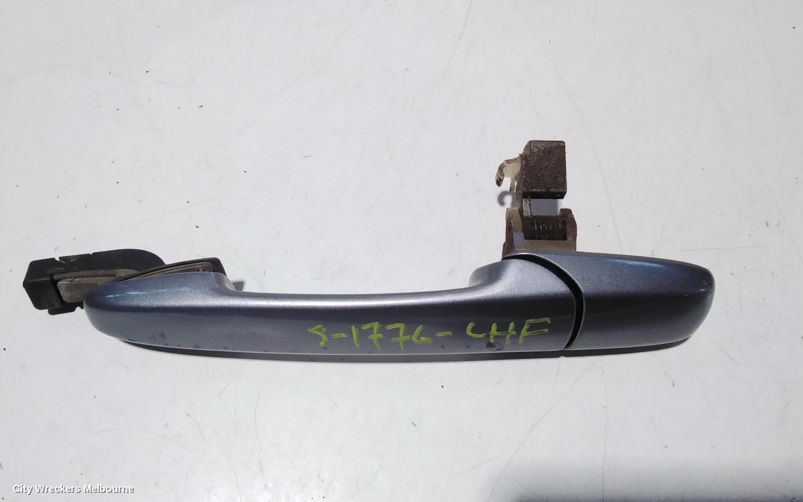 MAZDA 6 DOOR HANDLE, OUTER, LH FRONT, GG/GY, 09/2002 ONWARDS