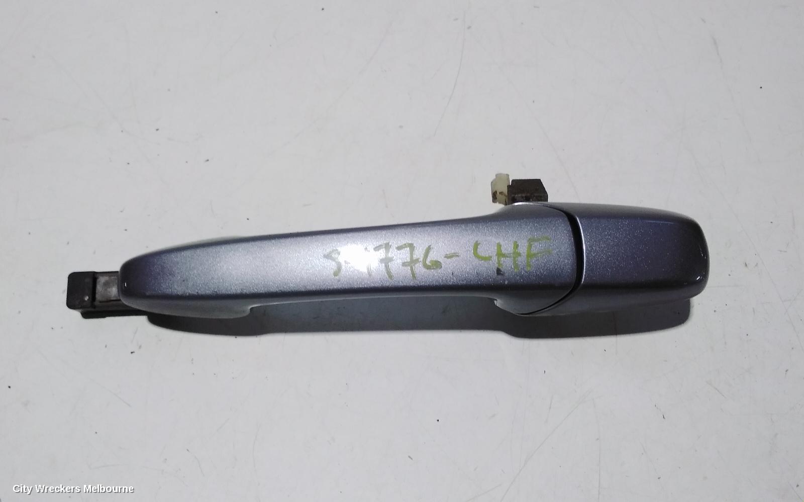 MAZDA 6 DOOR HANDLE, OUTER, LH FRONT, GG/GY, 09/2002 ONWARDS