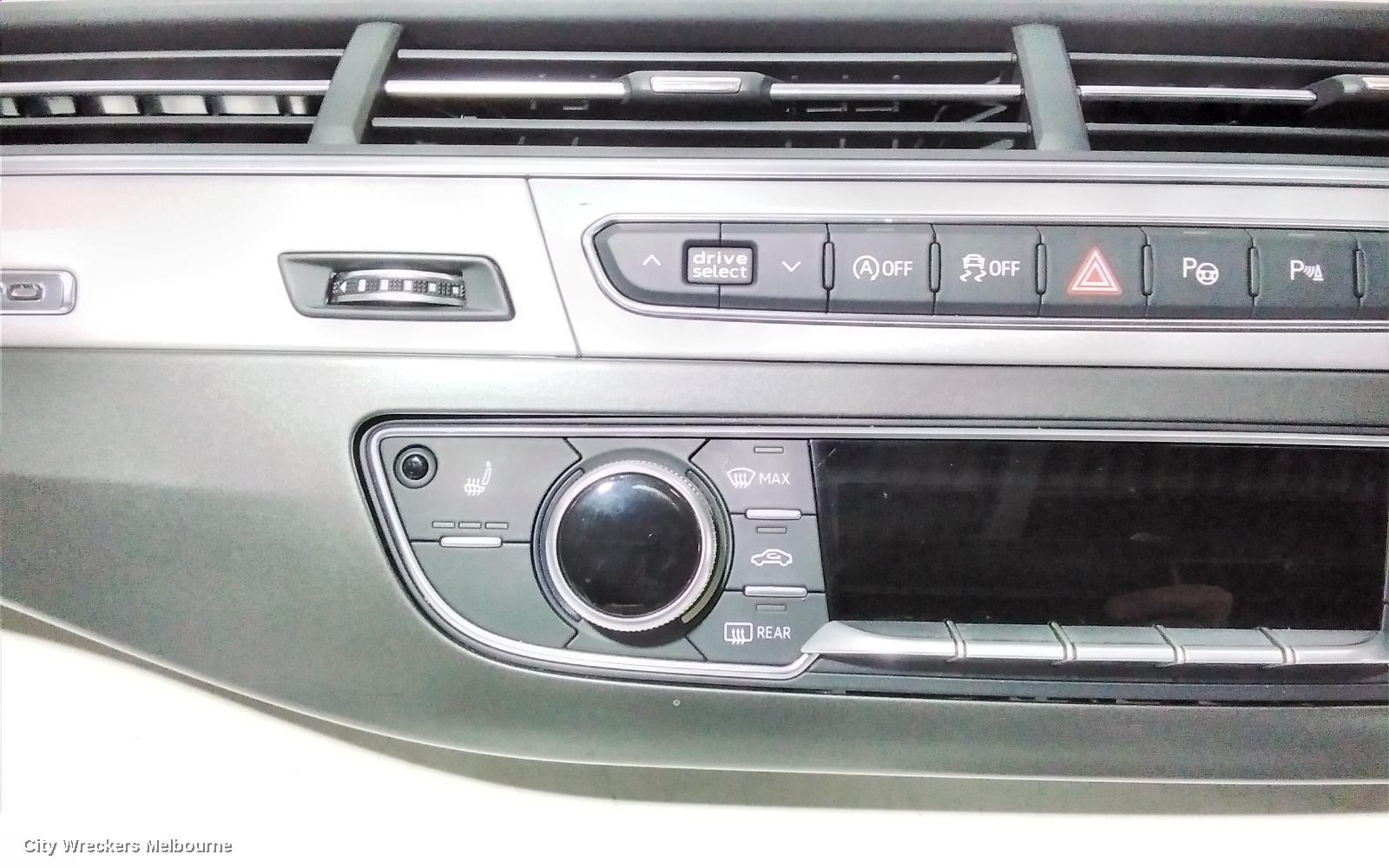 AUDI Q7 HEATER/AC CONTROLS, FRONT, CLIMATE CONTROL TYPE, 4M, 09/2015 - 03/2020