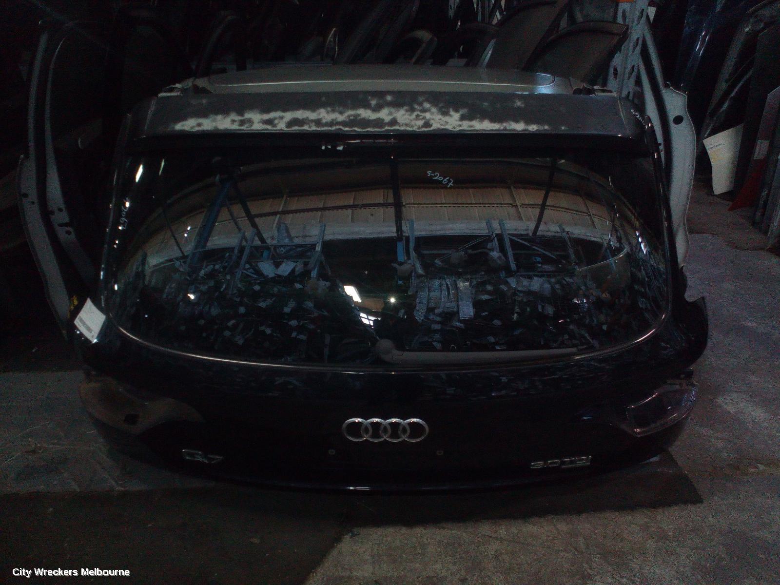 AUDI Q7 BOOTLID/TAILGATE, TAILGATE, 4L, 10/2009 - 08/2015