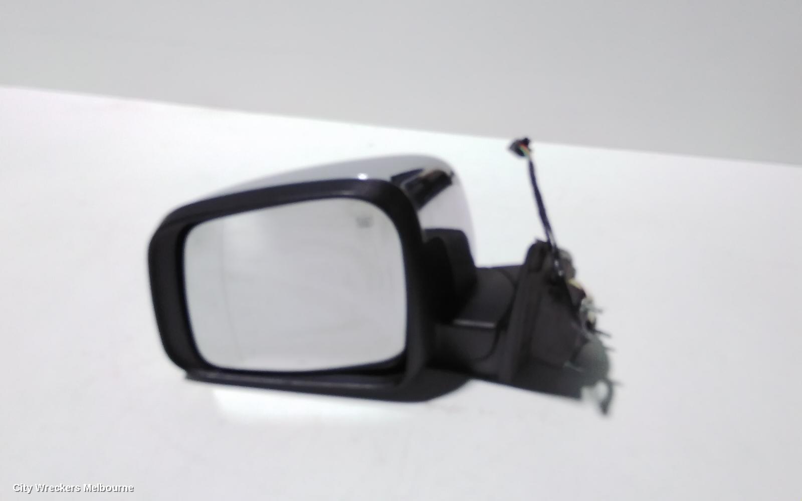 JEEP GRANDCHEROKEE LEFT DOOR MIRROR, AUTO DIM, MEMORY, NON BLIND SPOT, NON PUDDLE, COLOUR CODED, WK, 04/2013 - 12/2016