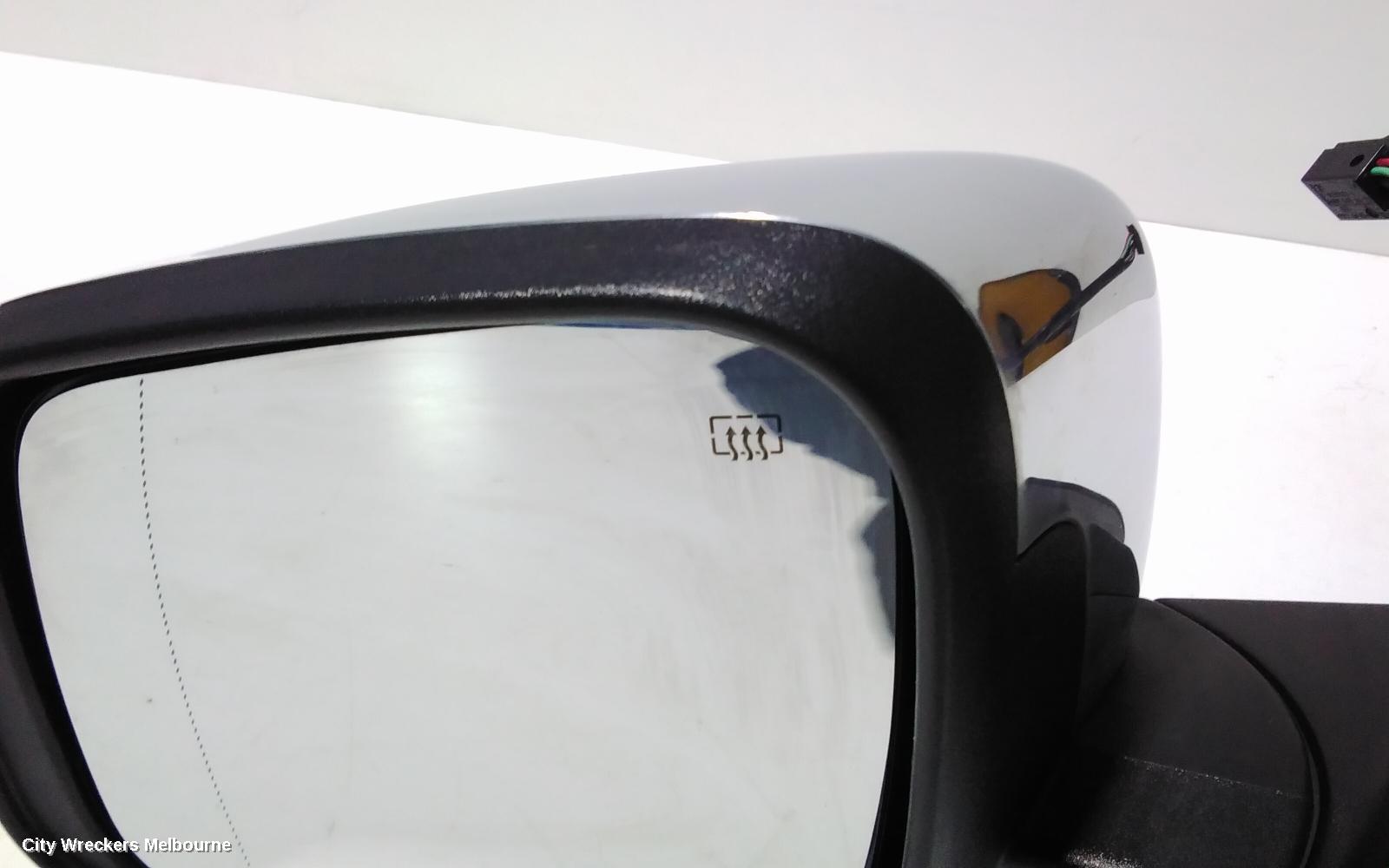 JEEP GRANDCHEROKEE LEFT DOOR MIRROR, AUTO DIM, MEMORY, NON BLIND SPOT, NON PUDDLE, COLOUR CODED, WK, 04/2013 - 12/2016