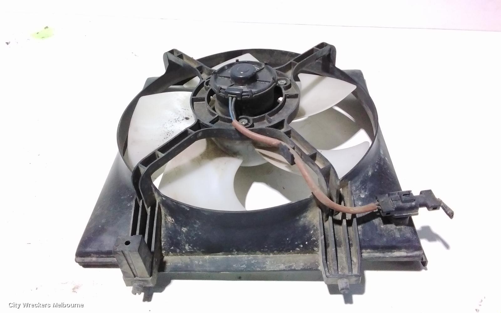 SUBARU FORESTER FAN, A/C FAN (RH - DRIVERS SIDE), 2.5, EJ25, 2 PIN PLUG TYPE (5 BLADE), 02/2008 - 12/2012