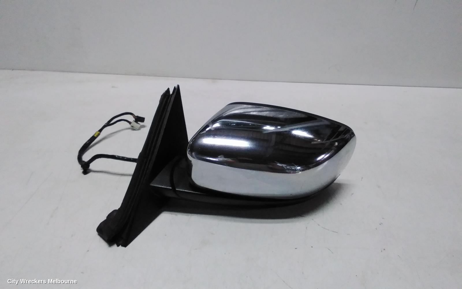 CHRYSLER 300C LEFT DOOR MIRROR, LX, CHROME, 12/2011 - 12/2021