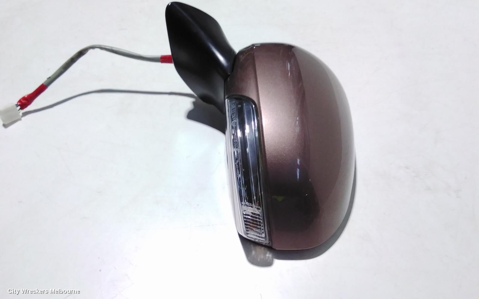 TOYOTA PRIUS LEFT DOOR MIRROR, ZVW40R, PRIUS V, 05/2012 - 03/2021