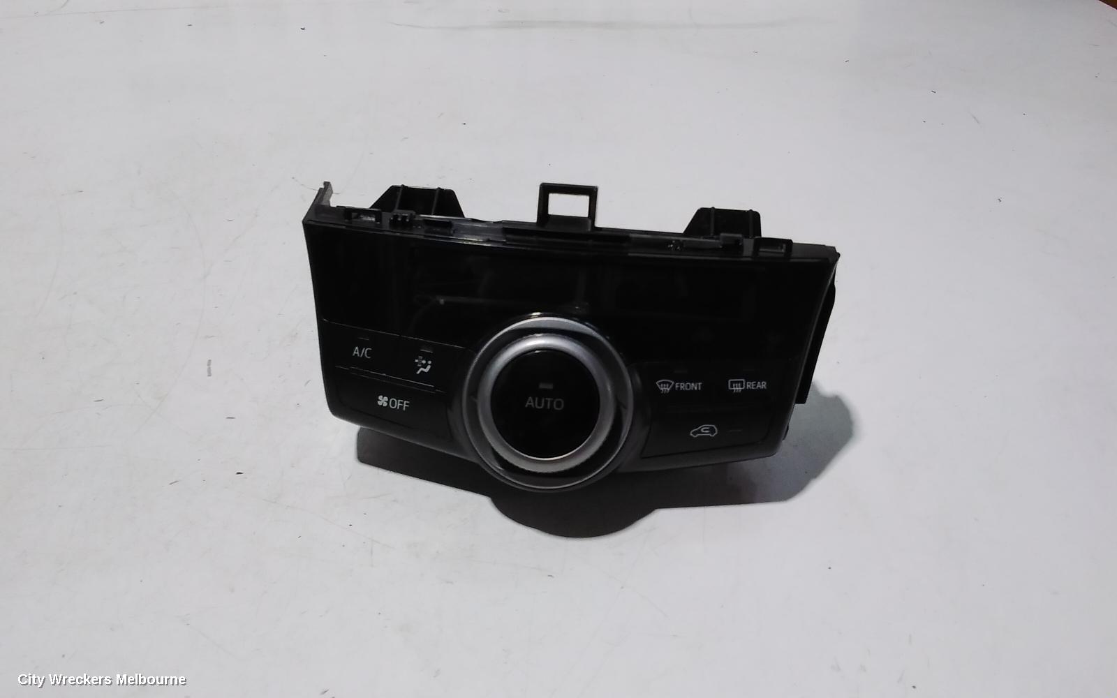 TOYOTA PRIUS HEATER/AC CONTROLS, ZVW40R, PRIUS V, 05/2012 - 03/2021
