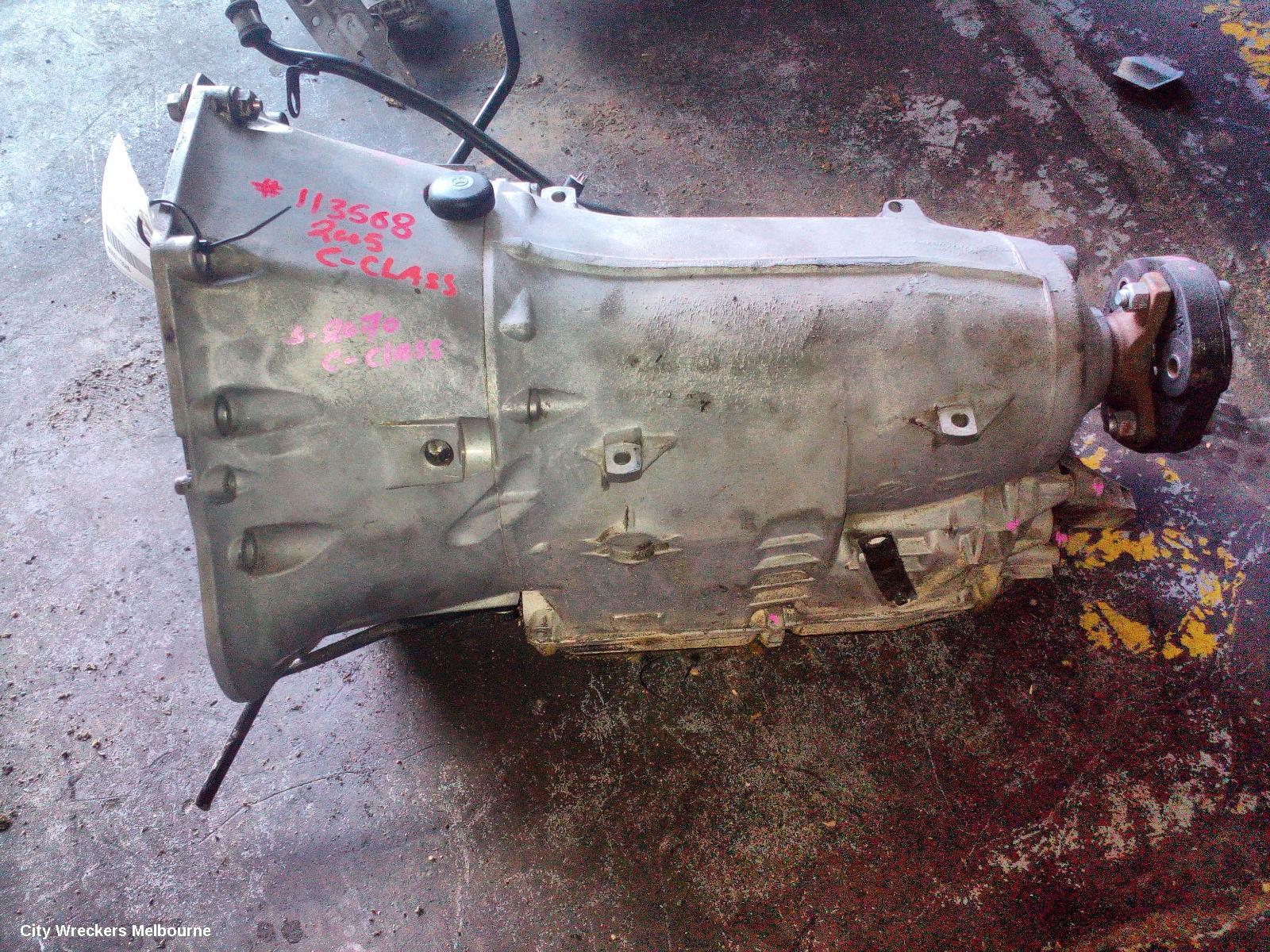 MERCEDES C CLASS TRANS/GEARBOX, AUTO, RWD, PETROL, 1.8, S/CHARGED, W203/S203/CL203, C180K/C200K, 722.619 CODE, 10/2002 - 06/2007