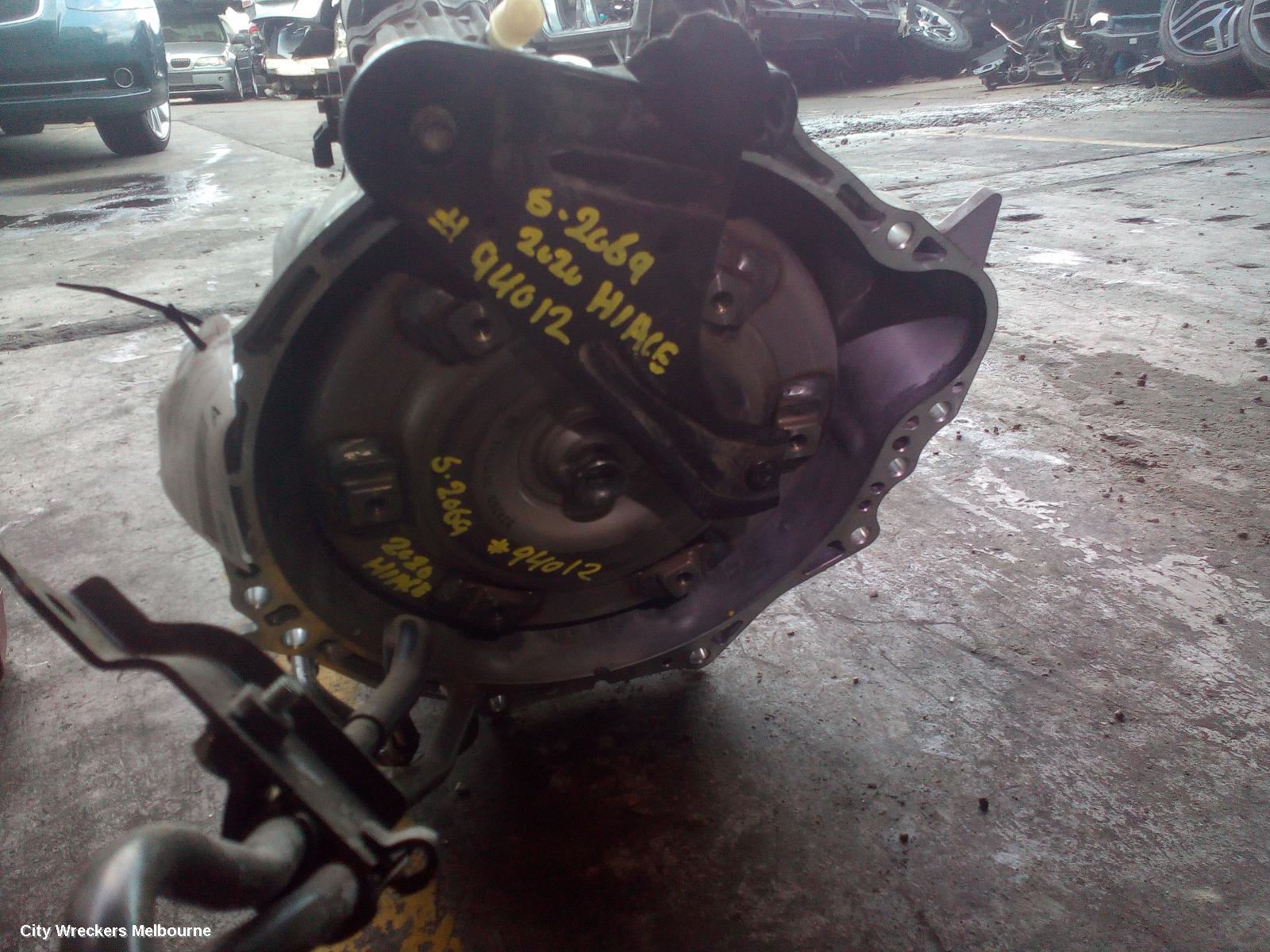 TOYOTA HIACE TRANS/GEARBOX, AUTO, DIESEL, 2.8, 1GD-FTV, TURBO, 300 SERIES, 04/2019 ONWARDS