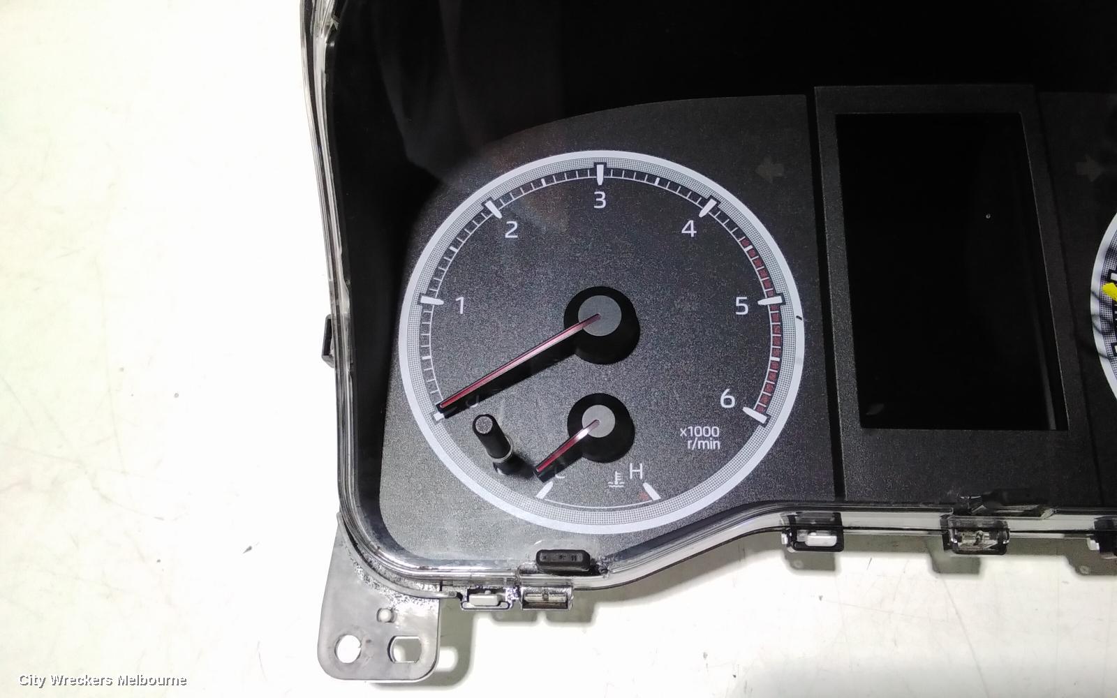 TOYOTA HIACE INSTRUMENT CLUSTER, DIESEL, AUTO T/M, 300 SERIES, 04/2019 ONWARDS