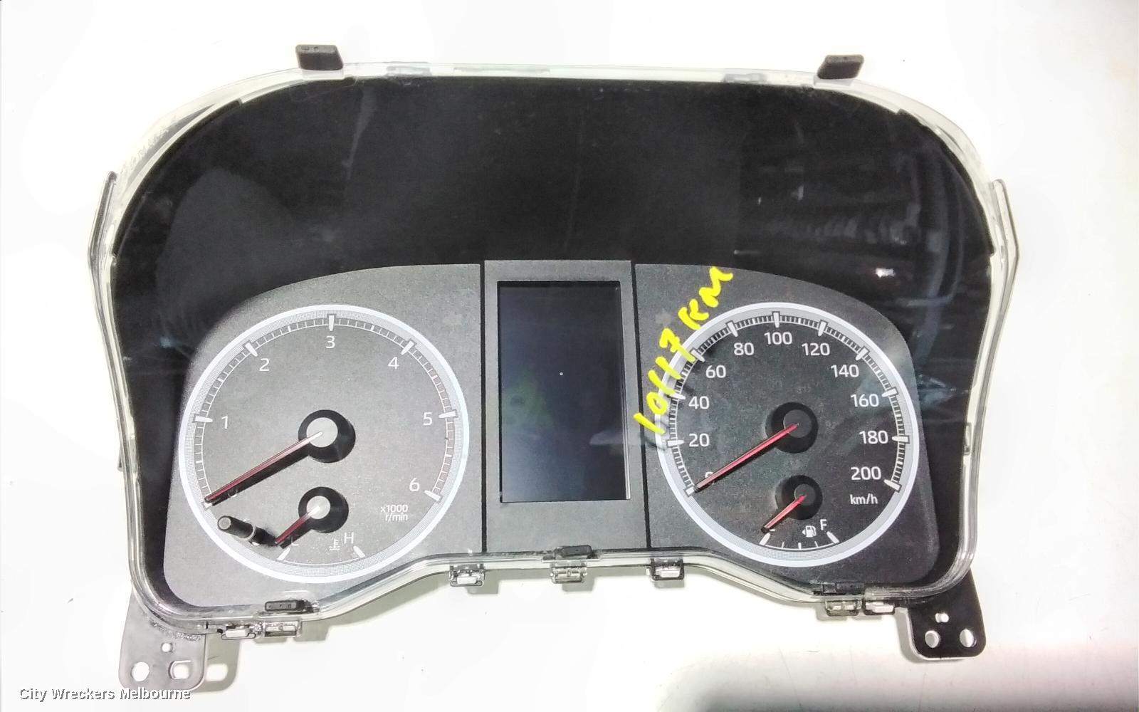 TOYOTA HIACE INSTRUMENT CLUSTER, DIESEL, AUTO T/M, 300 SERIES, 04/2019 ONWARDS