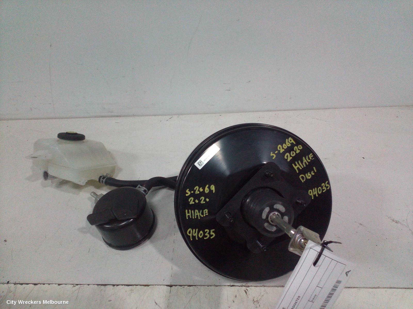 TOYOTA HIACE BRAKE BOOSTER, DIESEL, 2.8, 1GD-FTV, TURBO, 300 SERIES, 04/2019 ONWARDS