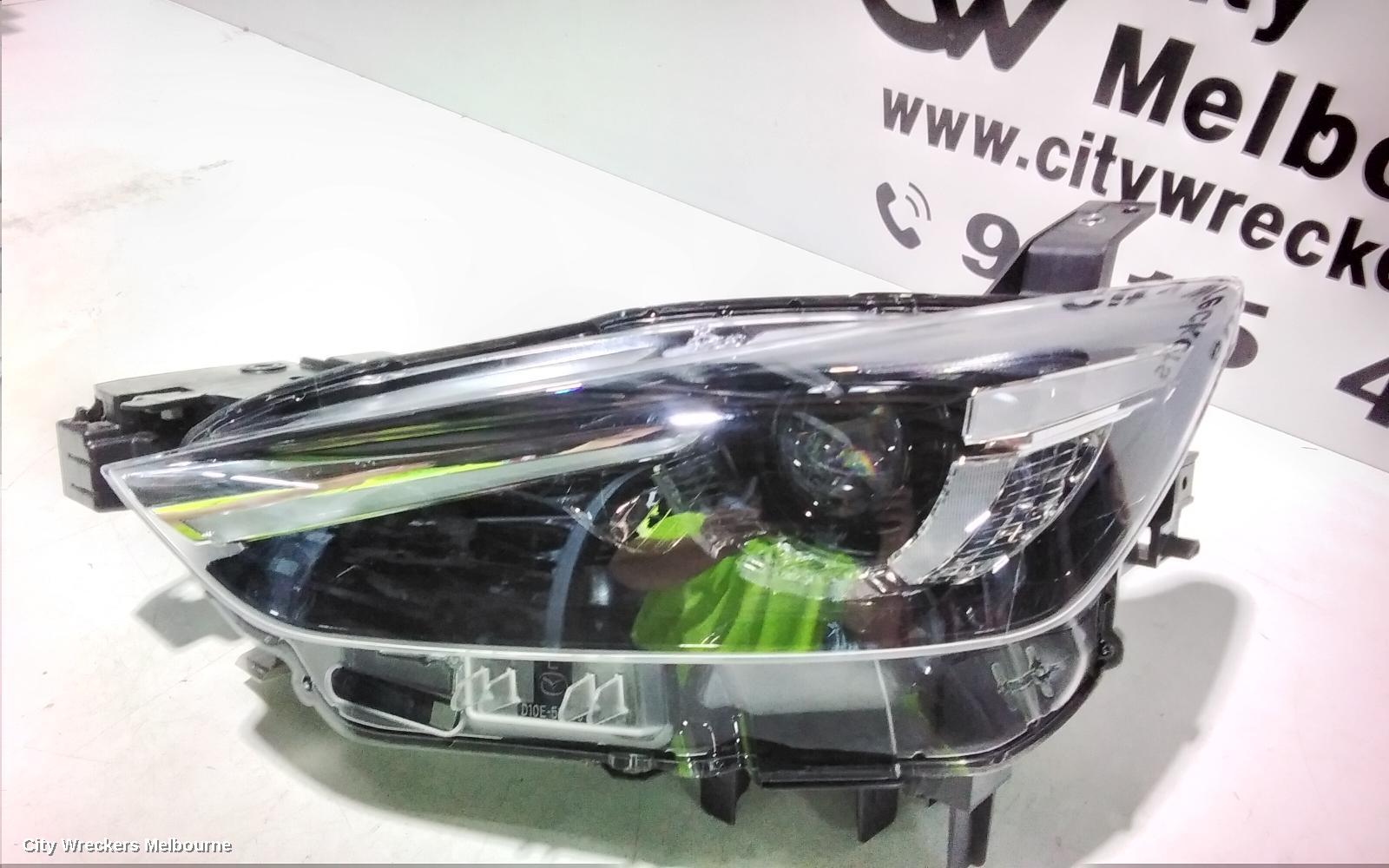 MAZDA CX3 LEFT HEADLAMP, DK, LED, NON ADAPTIVE TYPE, 03/2015 ONWARDS