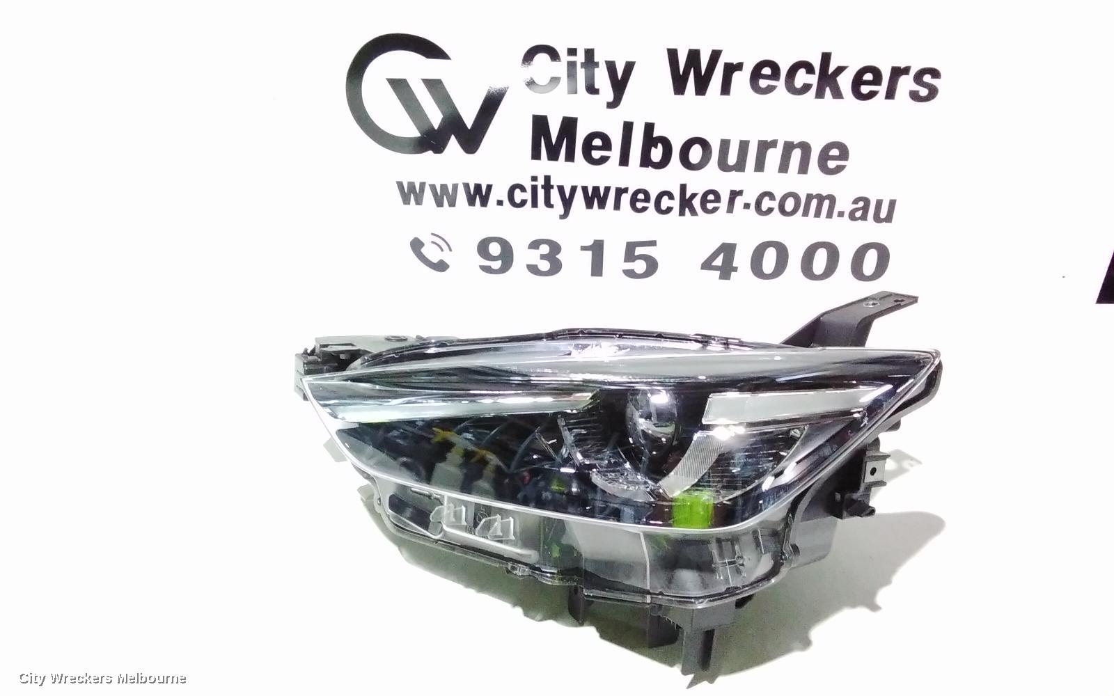 MAZDA CX3 LEFT HEADLAMP, DK, LED, NON ADAPTIVE TYPE, 03/2015 ONWARDS