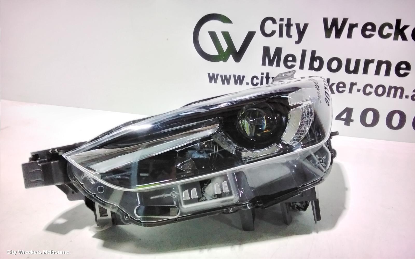 MAZDA CX3 LEFT HEADLAMP, DK, LED, NON ADAPTIVE TYPE, 03/2015 ONWARDS